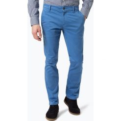 BOSS Casual - Spodnie męskie, niebieski. Niebieskie spodnie męskie marki BOSS Casual, na co dzień, m, bez wzorów, z bawełny, casualowe. Za 429,95 zł.
