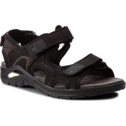 Sandały LOWA - Urbano 410370 Black 9999. Czarne sandały męskie Lowa, ze skóry, bez zapięcia. W wyprzedaży za 309,00 zł.