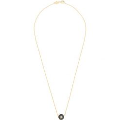 Naszyjnik TORY BURCH - Kira Enamel Pendant Necklace 64936 Tory Gold/Tory Navy 701. Żółte naszyjniki męskie Tory Burch, metalowe. Za 489,00 zł.