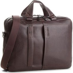 Torba na laptopa PIQUADRO - CA3347P15S Brązowy. Pomarańczowe torby męskie skórzane Piquadro, bez wzorów, ze skóry. Za 1459,00 zł.