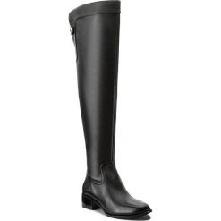 Muszkieterki MICHAEL KORS - Finn Otk Boot 40F7FNMB7L Black. Czarne buty zimowe damskie Michael Kors, z materiału. W wyprzedaży za 759,00 zł.