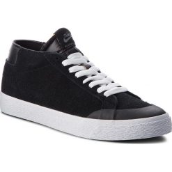 Buty NIKE - Sb Zoom Blazer Chukka Xt AH3366 001 Black/Black/Gunsmoke. Czarne półbuty męskie Nike, na co dzień, bez wzorów, ze skóry, bez zapięcia. W wyprzedaży za 259,00 zł.
