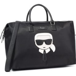 Torba KARL LAGERFELD - 96KW3088 Black. Czarne torby męskie skórzane KARL LAGERFELD, bez wzorów, ze skóry. Za 1399,00 zł.