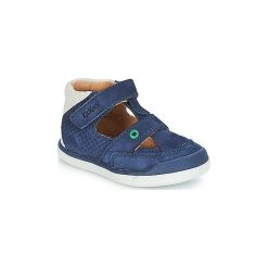 Sandały Dziecko Kickers GOODSPEED. Niebieskie sandały chłopięce marki Kickers. Za 202,30 zł.