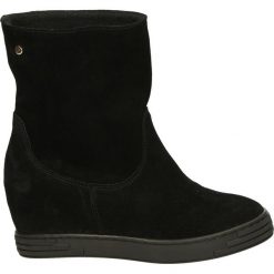 Botki - 2334 CAM NERO. Czarne botki damskie zamszowe marki Venezia. Za 259,00 zł.