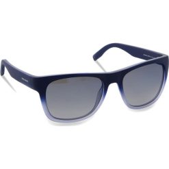 Okulary przeciwsłoneczne BOSS - 0249/S Qwoblue. Niebieskie okulary przeciwsłoneczne męskie wayfarery Boss, z tworzywa sztucznego. W wyprzedaży za 429,00 zł.