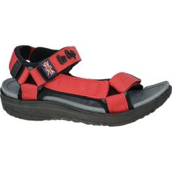 Lee Cooper Women's Sandals LCWL-20-34-014 sandały sportowe damskie czerwone 37. Czerwone sandały damskie Lee Cooper, bez wzorów, ze skóry, sportowe, na niskim obcasie, na rzepy. W wyprzedaży za 89,99 zł.
