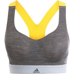 Biustonosze sportowe: adidas Performance COMMITTED RACER Biustonosz sportowy dark grey heather