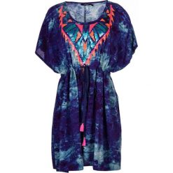 Desigual strój kąpielowy damski France S niebieski. Niebieskie stroje kąpielowe damskie Desigual, s, bez wzorów, bez kołnierzyka. W wyprzedaży za 189,00 zł.