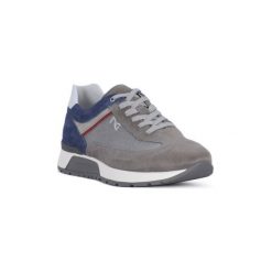 Buty Nero Giardini MP NERO GIARDINI COLORADO FUMO. Szare trampki męskie marki Nero Giardini MP, bez wzorów, bez zapięcia. Za 650,50 zł.