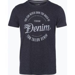 T-shirty męskie: Tom Tailor Denim – T-shirt męski, niebieski