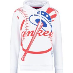 Bejsbolówki męskie: Majestic Athletic BATER Bluza z kapturem white