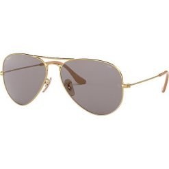 Ray-Ban - Okulary. Żółte okulary przeciwsłoneczne damskie . W wyprzedaży za 499,90 zł.
