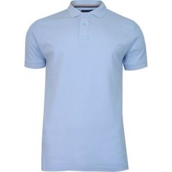 Niebieska Bawełniana Koszulka POLO -Adriano Guinari- Męska, Krótki Rękaw, z Kołnierzykiem, Casualowa TSADGPOLOplacidblue. Niebieskie koszulki męskie Adriano Guinari, m, bez wzorów, z bawełny, z krótkim rękawem. Za 87,00 zł.