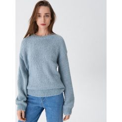 Sweter oversize - Turkusowy. Niebieskie swetry damskie House, s. W wyprzedaży za 29,99 zł.