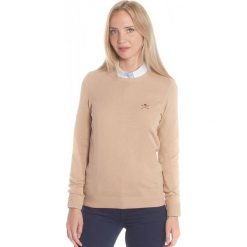 Polo Club C.H.A sweter damski M beżowy. Brązowe swetry damskie Polo Club C.H..A, m, bez wzorów, bez rękawów, bez kaptura. W wyprzedaży za 229,00 zł.