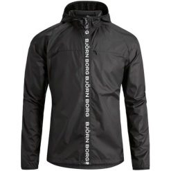 Björn Borg Kurtka Męska Aimo Wind Jacket Xxl Czarna. Czarne płaszcze męskie Björn Borg, xxl, bez wzorów, bez kaptura. Za 445,00 zł.