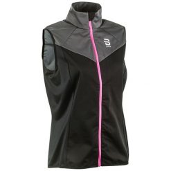 Bjorn Daehlie Vesta Athlete Black Wmn L. Czarne kamizelki damskie Bjorn Daehlie, l, bez wzorów, sportowe, bez kaptura. W wyprzedaży za 299,00 zł.