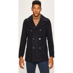 Polo Ralph Lauren - Płaszcz. Niebieskie płaszcze męskie Polo Ralph Lauren, s, bez wzorów, z bawełny, bez kaptura. W wyprzedaży za 1499,00 zł.