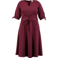 Sukienki hiszpanki: Lost Ink Plus DRESS WITH FULL SKIRT Sukienka letnia burgundy