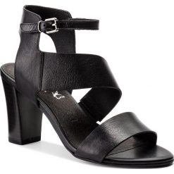 Rzymianki damskie: Sandały CAPRICE – 9-28315-30 Black Nappa 022