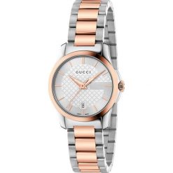 ZEGAREK GUCCI G-Timeless YA126564. Szare zegarki damskie marki GUCCI, ze stali. Za 3990,00 zł.