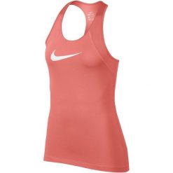 Nike Koszulka Damska W Np Tank All Over Mesh Crimson Pulse White Xl. Czerwone topy sportowe damskie marki Nike, xl, z meshu, na fitness i siłownię. Za 105,00 zł.
