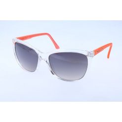 Damskie okulary przeciwsłoneczne w kolorze szaro-jasnoróżowym. Okulary przeciwsłoneczne damskie Guess. W wyprzedaży za 131,95 zł.
