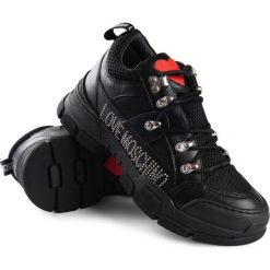 Sneakersy Love Moschino. Szare sneakersy damskie Love Moschino. Za 959,00 zł.