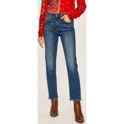 Pepe Jeans - Jeansy Mary Archive. Niebieskie jeansy damskie Pepe Jeans, z podwyższonym stanem. W wyprzedaży za 219,90 zł.
