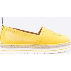 Love Moschino - Espadryle. Żółte espadryle damskie marki Love Moschino, z materiału. W wyprzedaży za 429,90 zł.