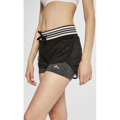 Only Play - Szorty. Czarne spodenki sportowe damskie marki Only Play, s, bez wzorów, z elastanu, sportowe. W wyprzedaży za 69,90 zł.