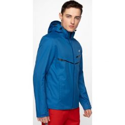 Kurtka miejska męska KUM205 - niebieski. Niebieskie kurtki męskie marki 4f, s, bez wzorów, bez kaptura. Za 399,99 zł.
