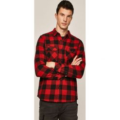 Medicine - Koszula Hip & Raw. Czerwone koszule męskie MEDICINE, s, bez wzorów, z bawełny, casualowe, button down, z długim rękawem. W wyprzedaży za 59,90 zł.