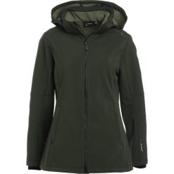 CMP WOMAN JACKET ZIP HOOD Kurtka Softshell loden/olive. Zielone kurtki damskie CMP, z elastanu. W wyprzedaży za 351,20 zł.
