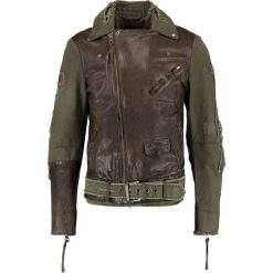 Kurtki męskie bomber: Tigha CONAN Kurtka skórzana military green