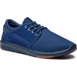 Sneakersy ETNIES - Scout 4101000419 Navy/Navy/Gum 464. Niebieskie sneakersy męskie marki Etnies, na co dzień, bez wzorów, z tworzywa sztucznego, bez zapięcia. W wyprzedaży za 229,00 zł.