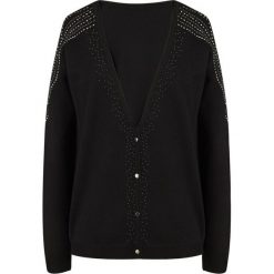 NAFNAF sweter damski Mobrillant LHNG14 S czarny. Czarne swetry damskie NAFNAF, s, bez wzorów, bez rękawów, bez kaptura. Za 189,00 zł.