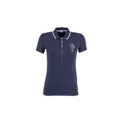 Koszulki polo z krótkim rękawem U.S Polo Assn. LADY PLAYER. Niebieskie koszulki damskie U.S. Polo Assn., s, bez wzorów, polo, z krótkim rękawem. Za 237,30 zł.