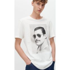 T-shirt Freddie Mercury -. T-shirty męskie Reserved, s, bez wzorów, bez kołnierzyka. Za 49,99 zł.