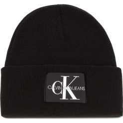 Czapka CALVIN KLEIN JEANS - J Basic Men Knitted K50K504173 016. Czarne czapki męskie Calvin Klein Jeans, z jeansu. Za 179,00 zł.