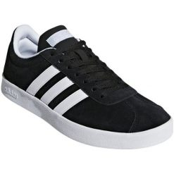 Adidas Vl Court 2.0 /Cblack/Ftwwht/Aerblu 38,0. Czarne buty sportowe damskie Adidas, bez wzorów, z zamszu, eleganckie. Za 279,00 zł.