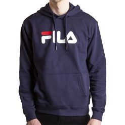 FILA CLASSIC PURE > 681090-170. Bluzy męskie Fila, xl, bez wzorów, z bawełny, street, z kapturem, bez rękawów, bez kaptura. W wyprzedaży za 159,99 zł.