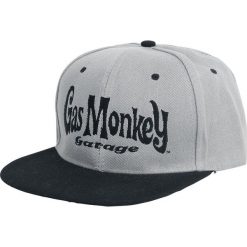Gas Monkey Garage Logo Czapka Snapback szary/czarny. Szare czapki damskie Gas Monkey Garage. Za 99,90 zł.