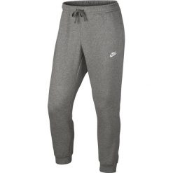 Nike Sportswear Jogger Club Pant 804408-063. Szare spodnie męskie Nike, xl, bez wzorów, z bawełny. W wyprzedaży za 169,99 zł.