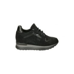 Buty Xti 49458. Czarne buty sportowe damskie Xti, bez wzorów, sportowe. Za 269,22 zł.