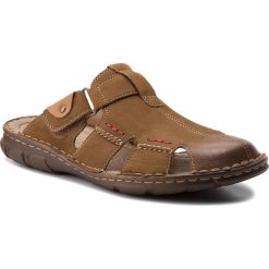 Klapki męskie: Klapki LASOCKI FOR MEN – MI08-C271-320-01 Khaki