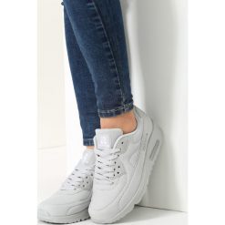 Buty sportowe damskie: Jasnoszare Buty Sportowe Vintage Nilda