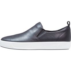 Ecco SOFT 7 Półbuty wsuwane black. Czarne półbuty skórzane męskie marki ecco. W wyprzedaży za 494,25 zł.