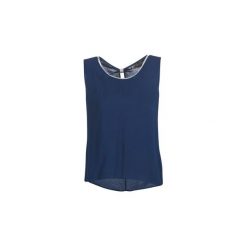 Topy na ramiączkach / T-shirty bez rękawów Molly Bracken MOLLIOTEQUE. Niebieskie bluzki damskie Molly Bracken, s, bez wzorów, bez kołnierzyka. Za 104,30 zł.